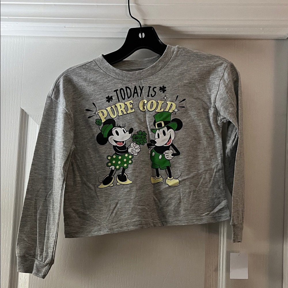 Disney Kids Gray Long Sleeve Tee